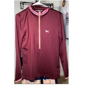 PINK half zip